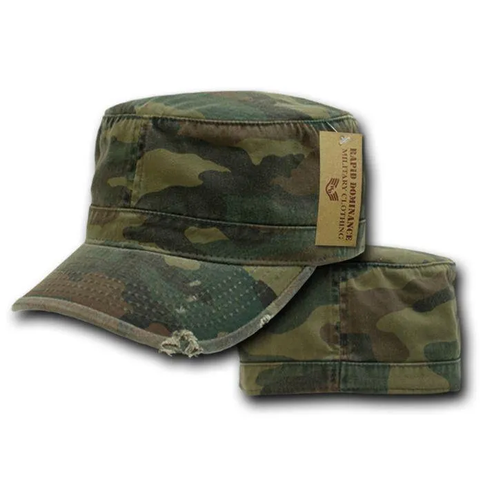 1 Dozen Bdu Fatigue Distressed Cadet Patrol Military Fitted Caps Hats Wholesale Lots