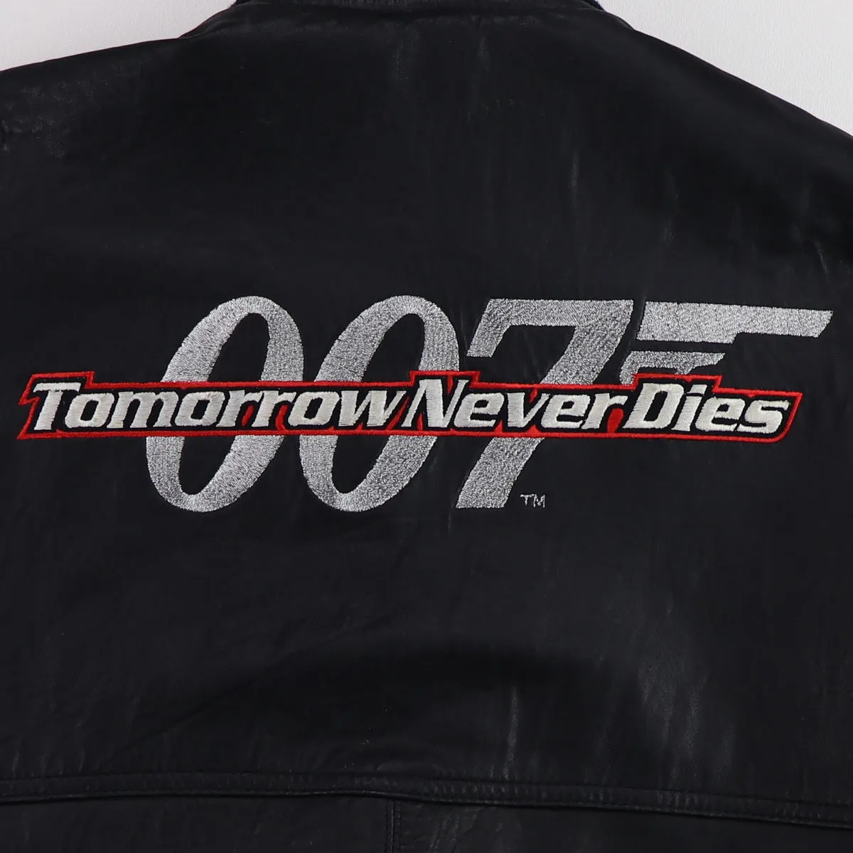 1997 James Bond Tomorrow Never Dies Reversible Leather Jacket