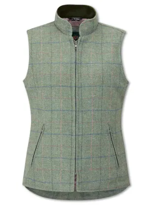 Alan Paine Rutland Womens Tweed Gilet