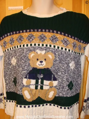 Bear Pullover Cheap Christmas Sweater