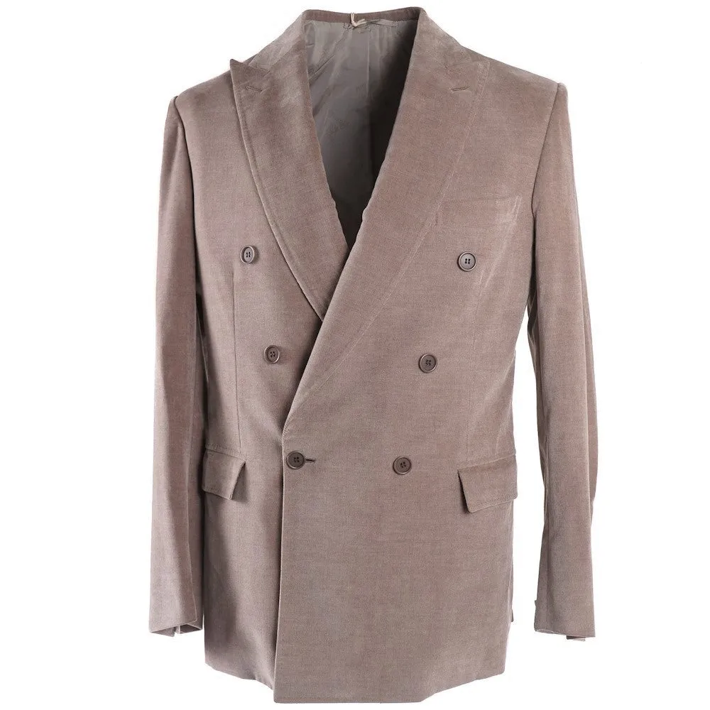 Brioni Dove Beige Cotton-Cashmere Suit