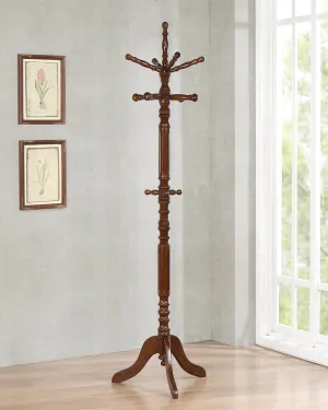 Coat Rack With 11 Hooks Dark Honey