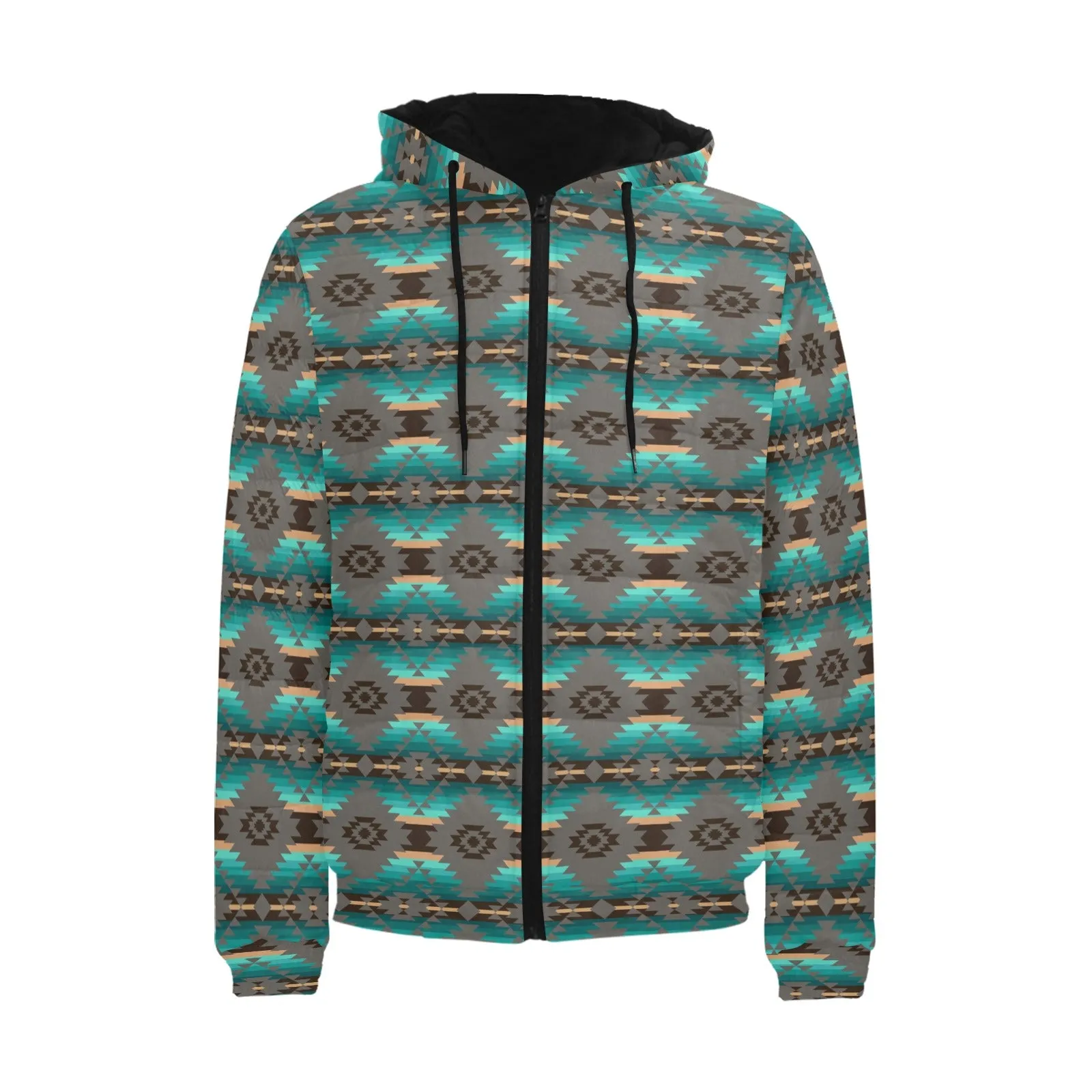 Cree Confederacy Men's Padded Hooded Jacket