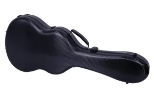 Crossrock CRF4020CBK Poly Carbonate 4/4 Guitar Case - Black