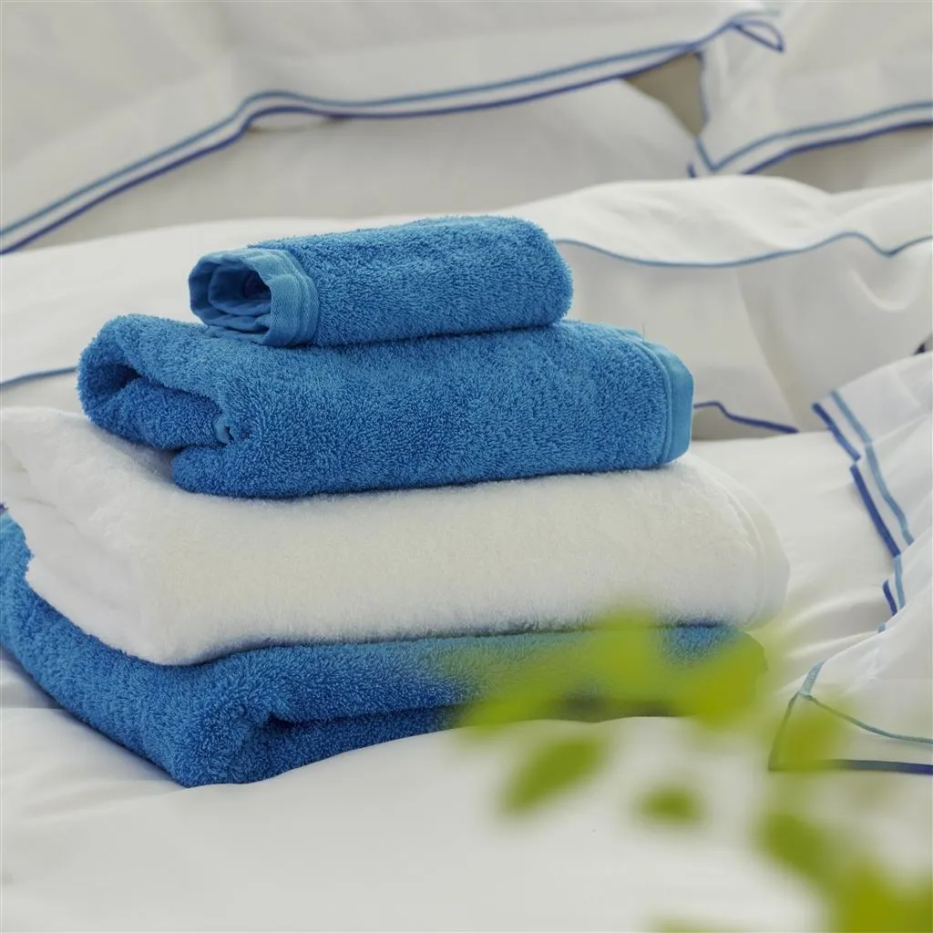 Designers Guild Loweswater Cobalt Towels