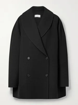 Essentials Polli double-breasted wool-blend coat