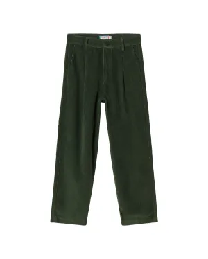 Kids' Plum Pants Green Corduroy