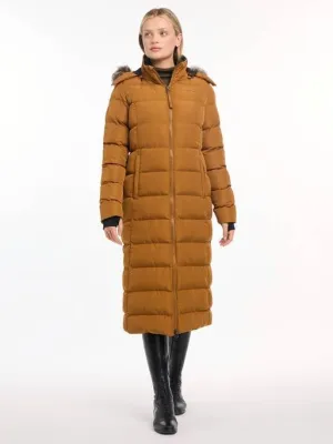 LeMieux Harper Longline Puffer Coat Ginger