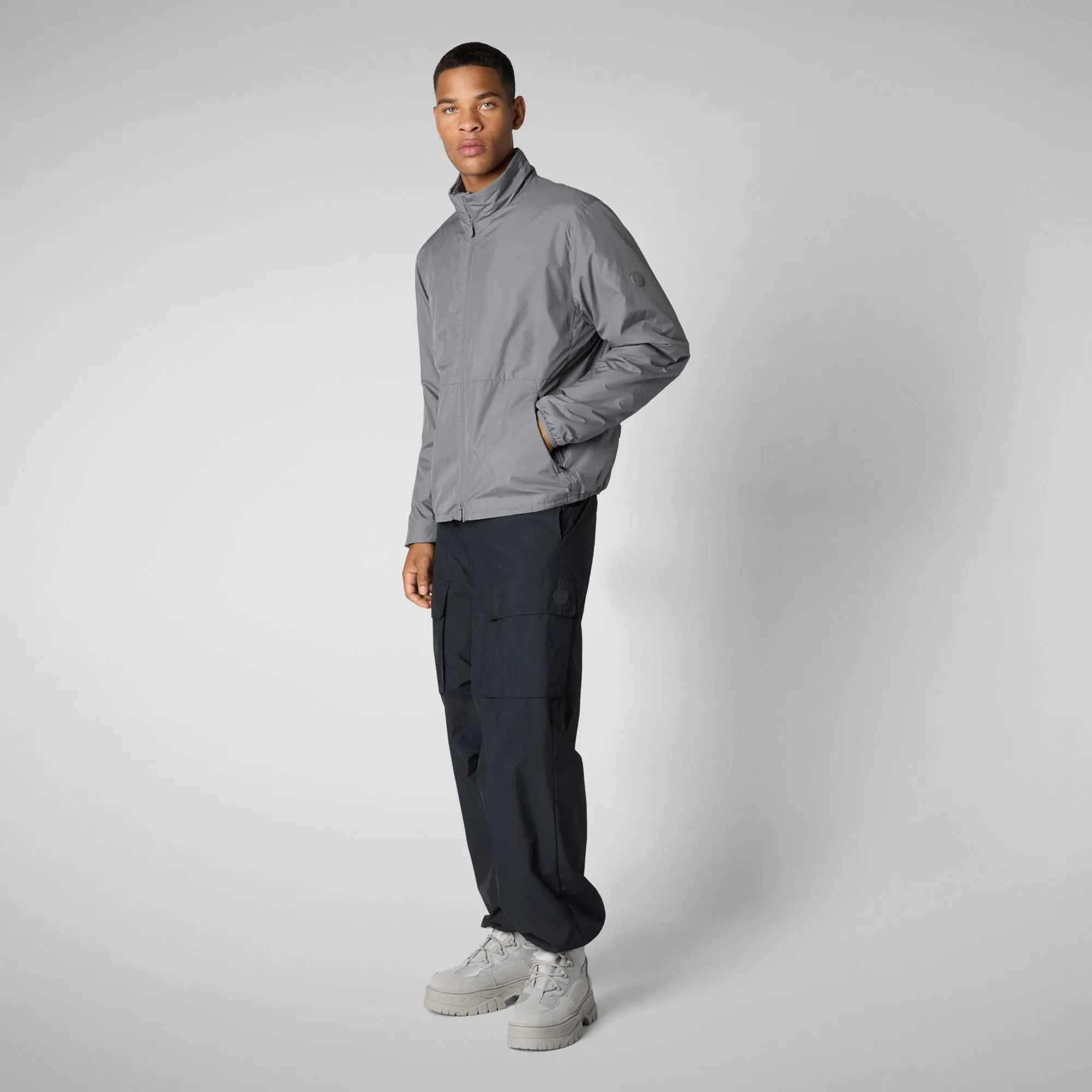 Men's  Jacket Roland in Mid Grey