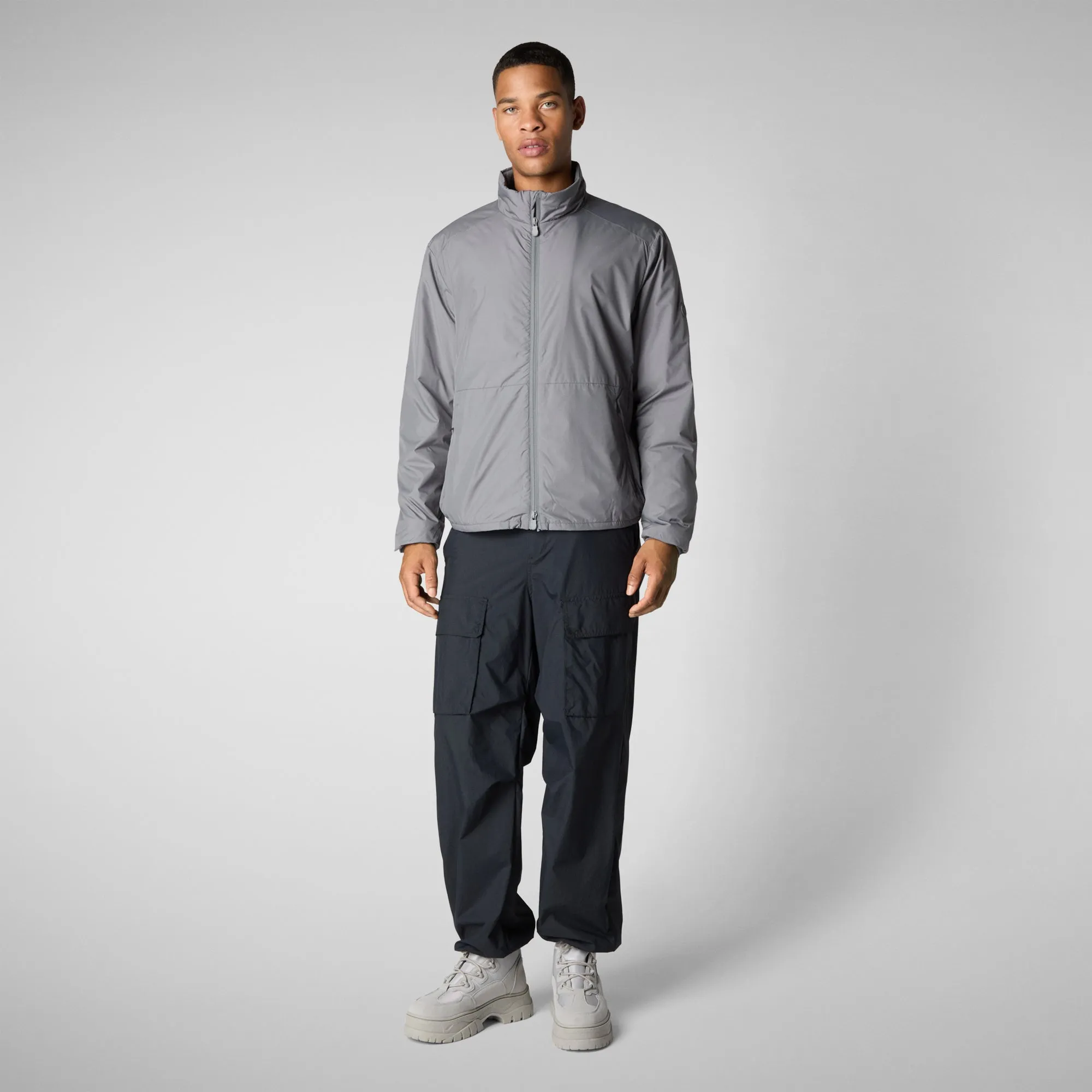 Men's  Jacket Roland in Mid Grey