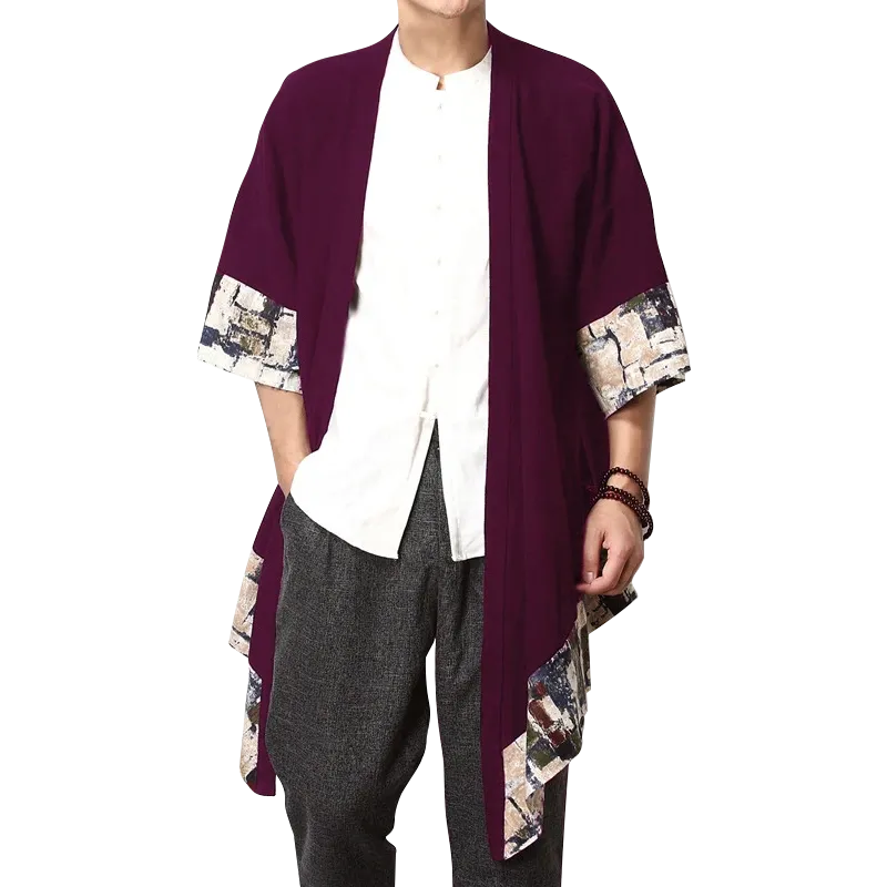 Men's Retro Loose Cardigan