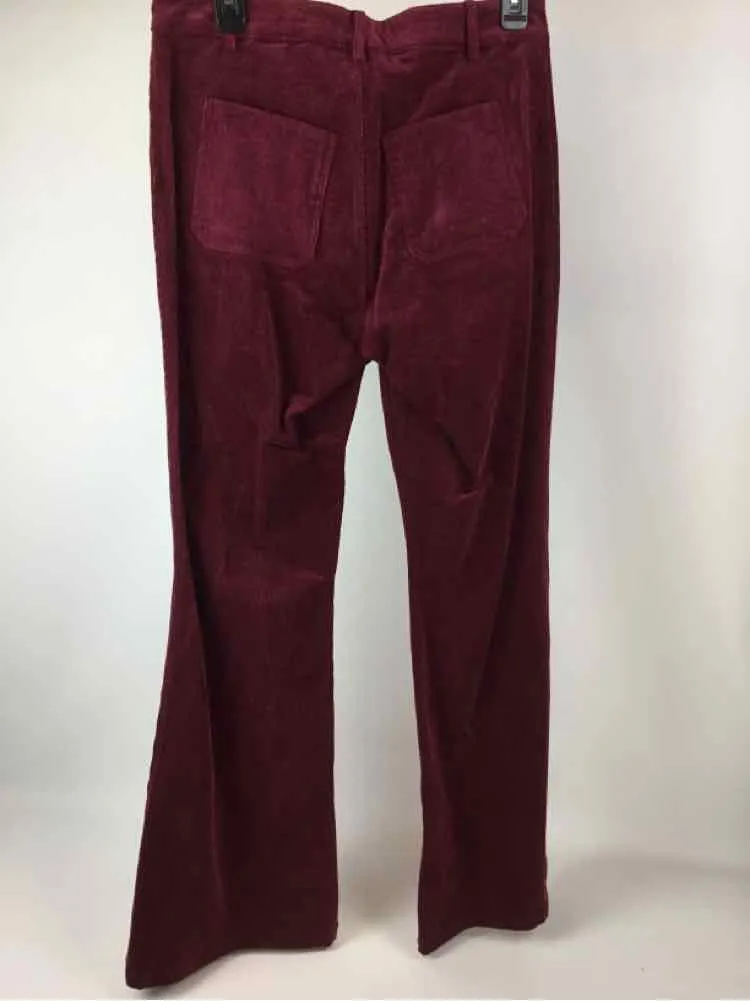 Molly Bracken Women Size M Rasberry NWT corduroy Pants