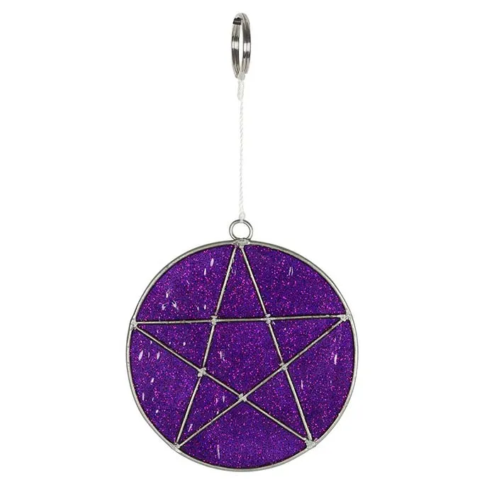 Mystical Pentagram Suncatcher