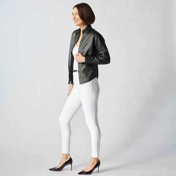 Nottingham Leather Jacket For Women