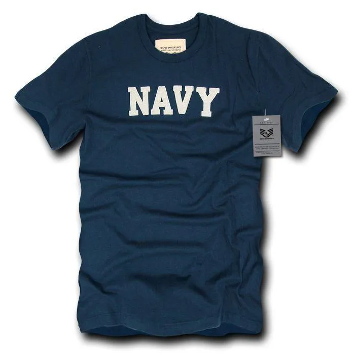 Rapid Dominance Military Law Enforcement Air Force Navy Army Marines Police Security T-Shirts