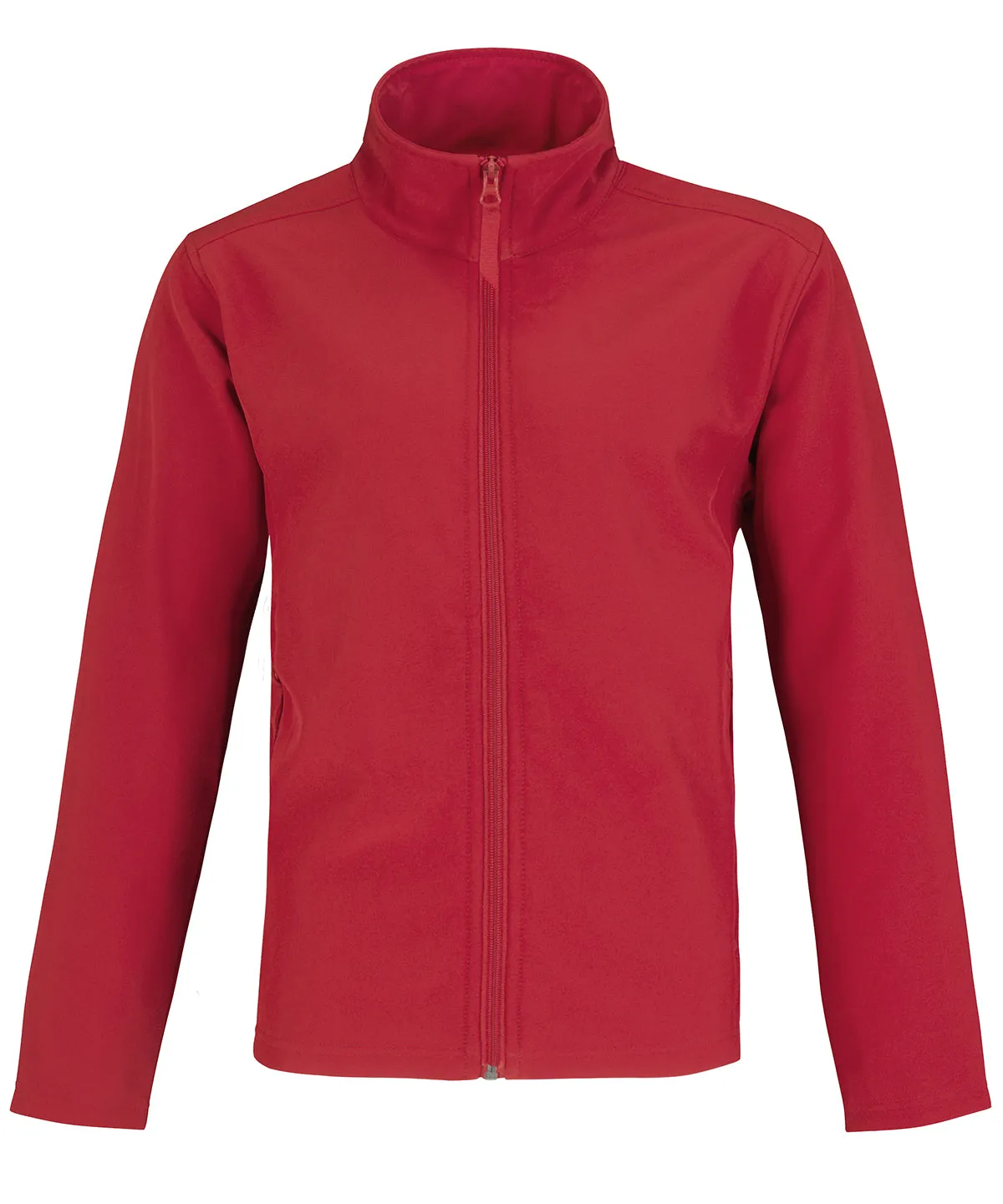 Red/Warm Grey Lining - B&C ID.701 Softshell jacket /men