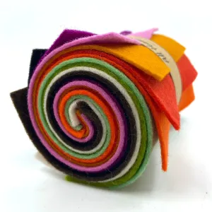 Small Wool Felt Roll - All Hallows' Eve