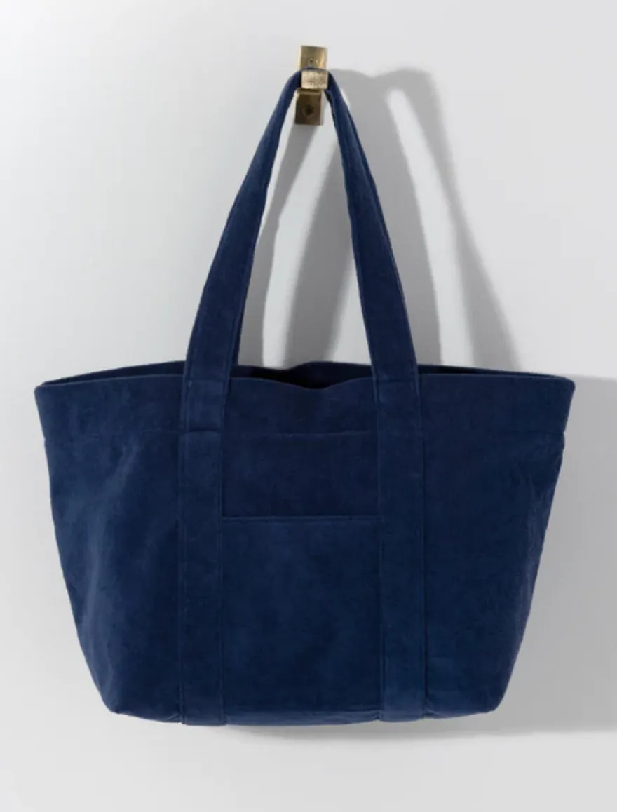 Sol Terry Tote - Navy