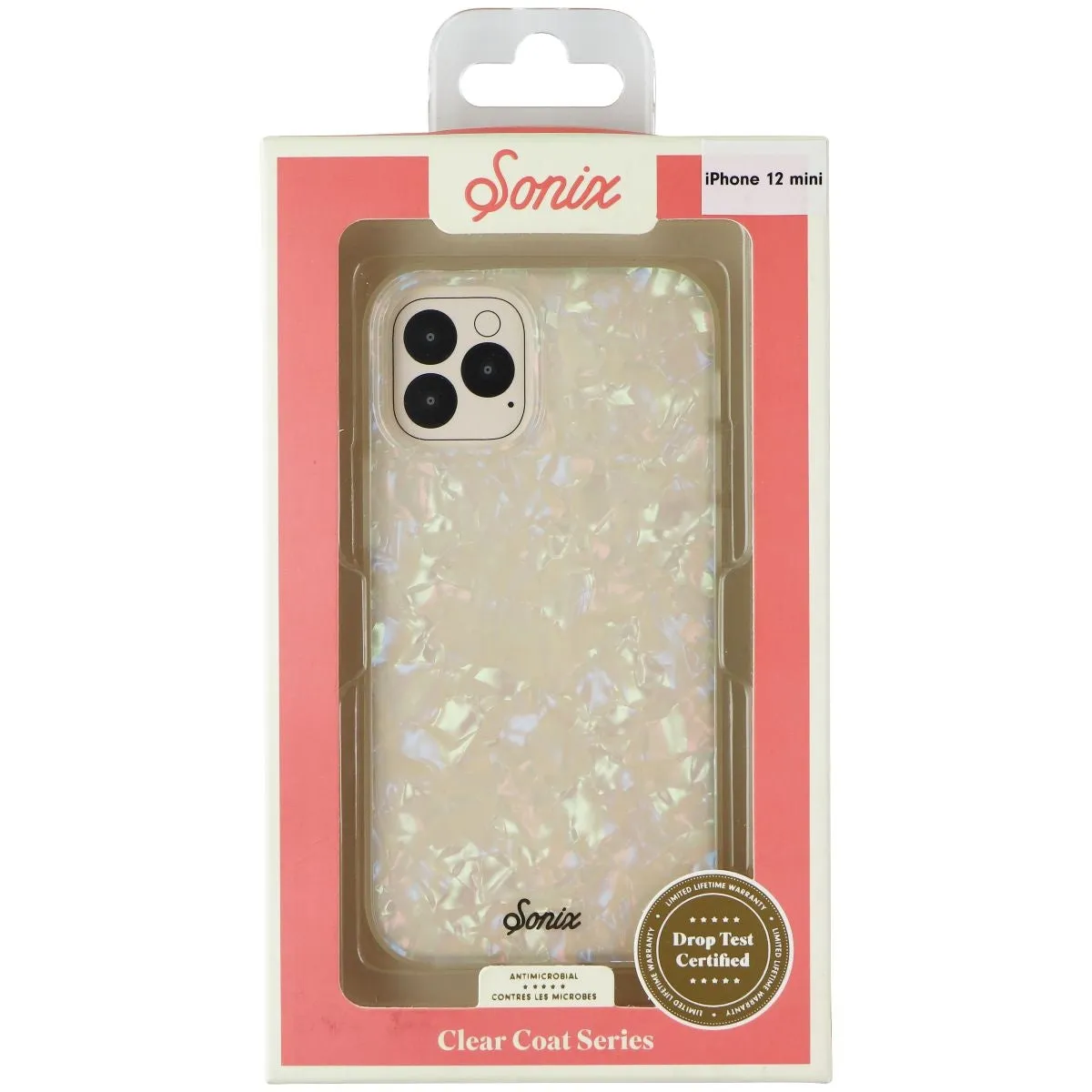 Sonix Clear Coat Case for iPhone 12 Mini - Pearl Tort