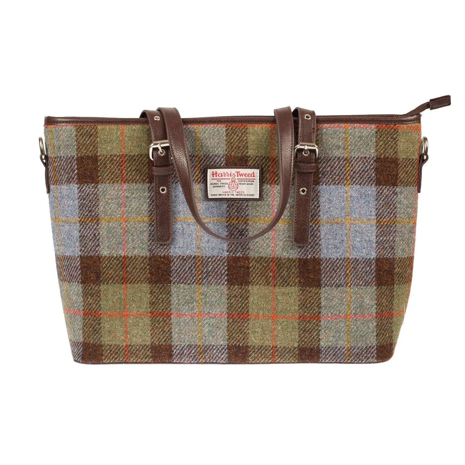 Spey Harris Tweed Tote Bag Macleod Tartan