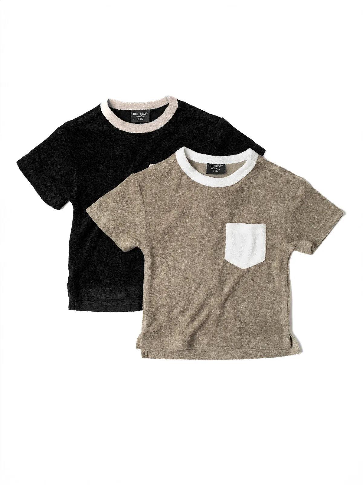 Terry Cloth Tee - Black