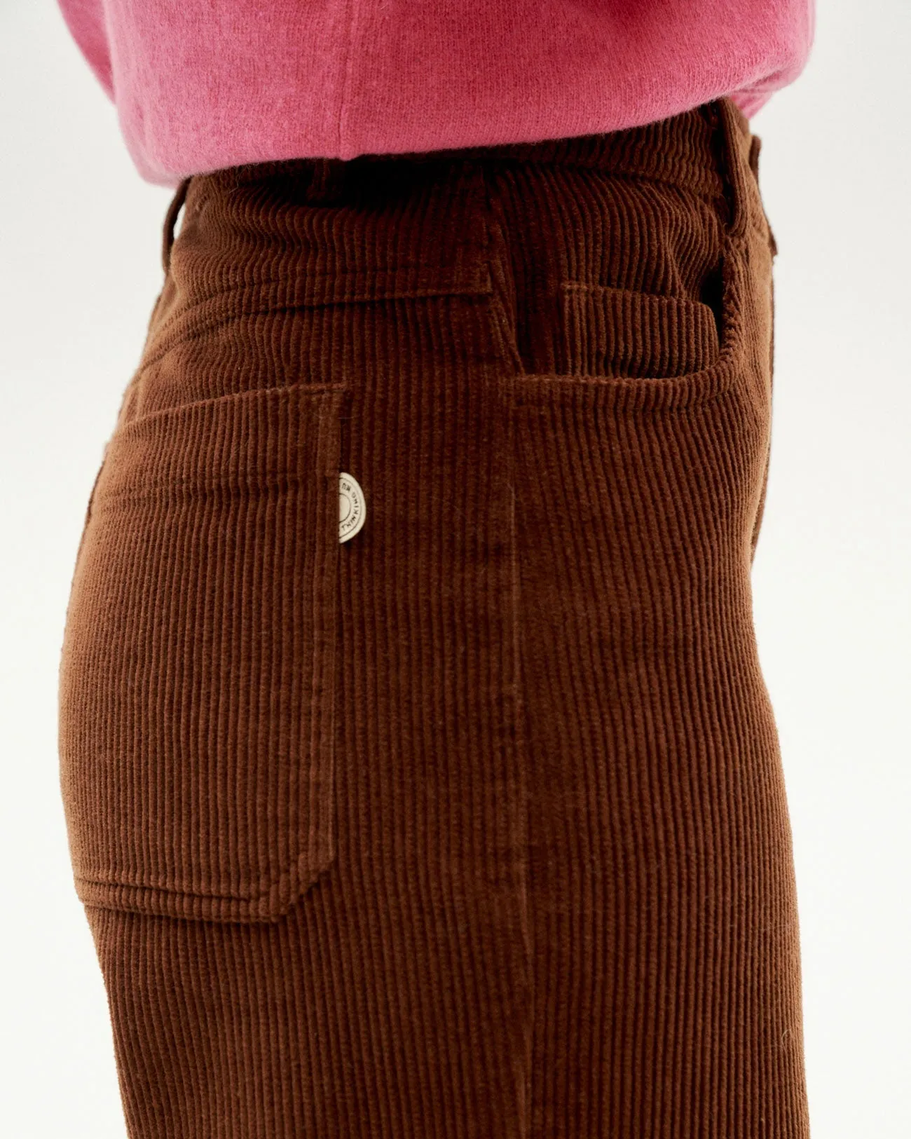 Theresa Corduroy Pants Brown