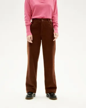 Theresa Corduroy Pants Brown