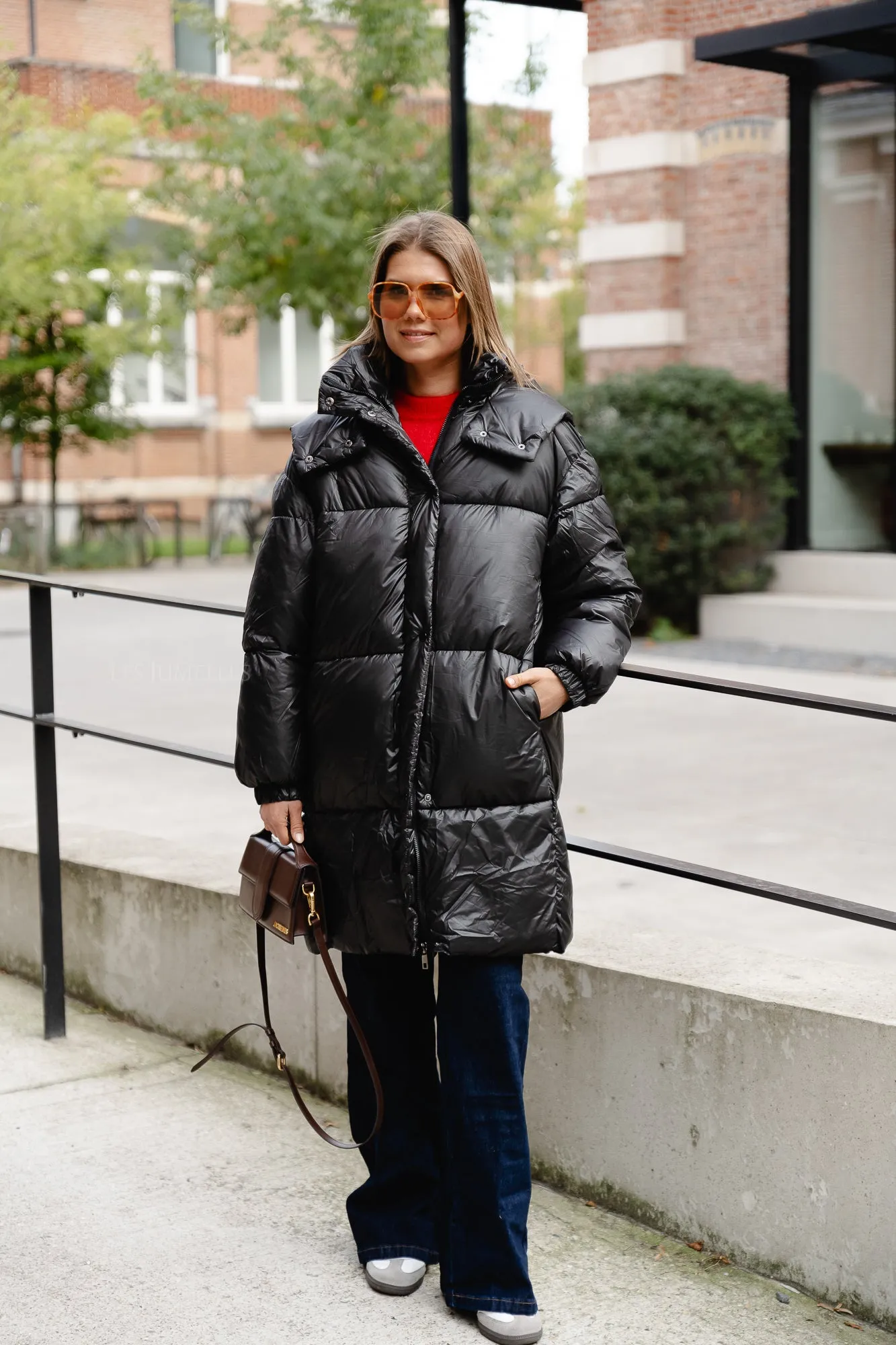 Tiffany puffer coat black