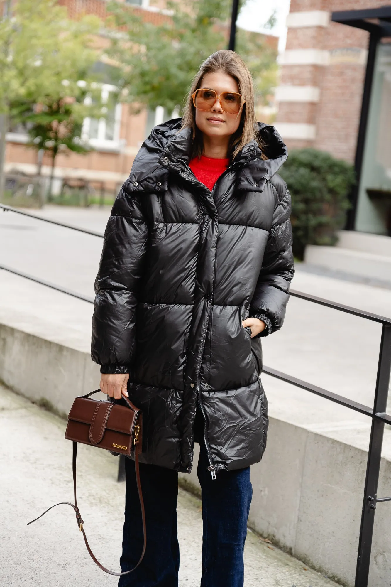 Tiffany puffer coat black