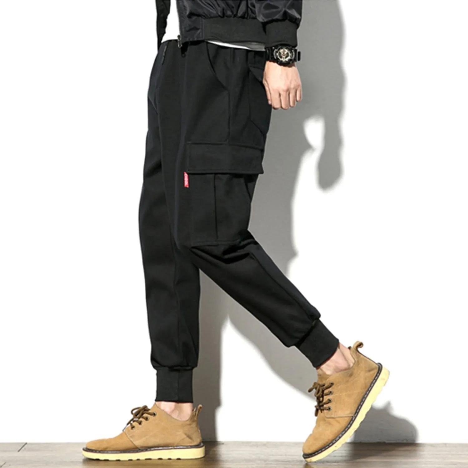 WLS Multi-Pocket Beam Foot Cargo Pants