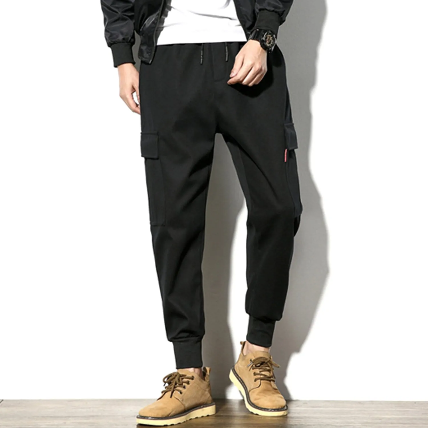 WLS Multi-Pocket Beam Foot Cargo Pants