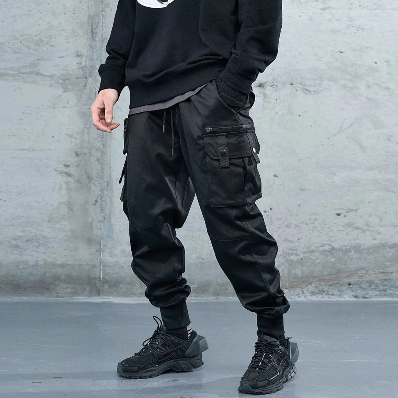 WLS Techwear Nine Pockets Function Cargo Pants