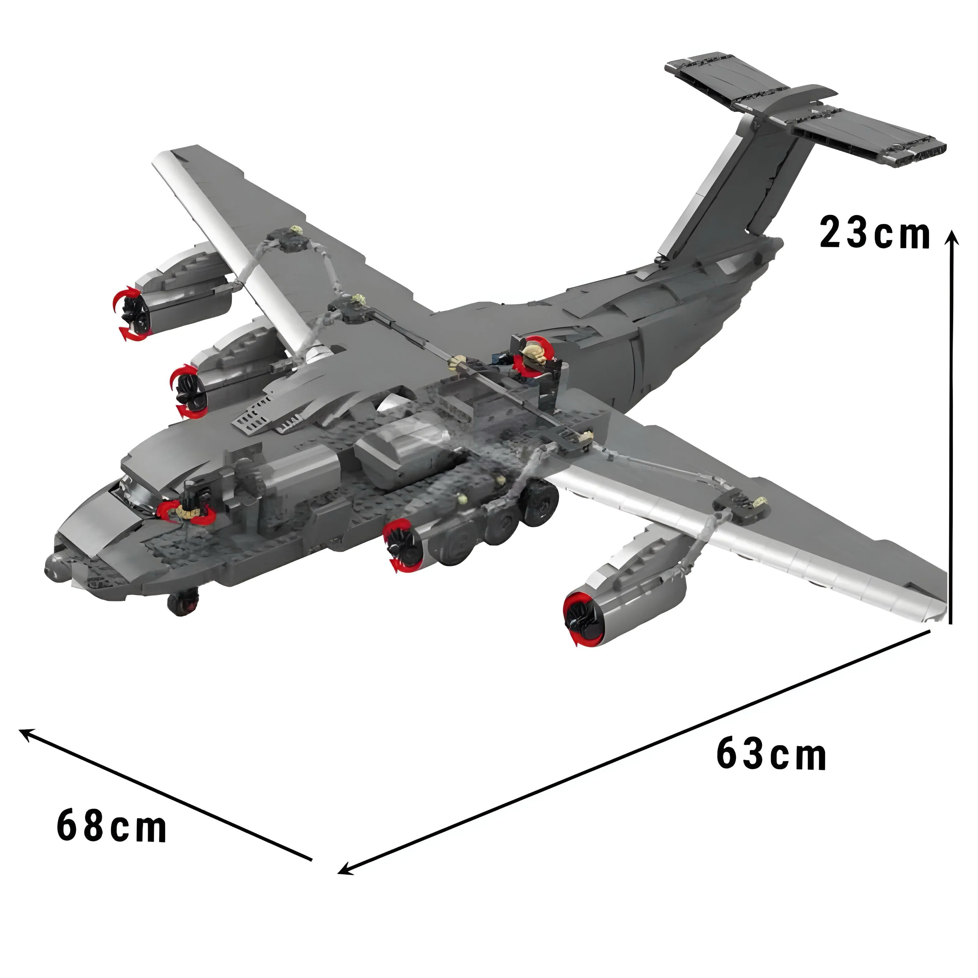 Y-20 LARGE MILITARY AIRCRAFT | 2202PCS